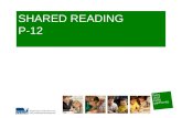 SHARED READING P-12