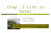 Chap. 3 Life in Water