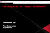 Introduction to “Buyer  Workbench™”