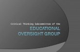 Educational Oversight Group