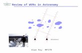 Review of WVRs in Astronomy