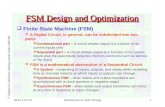 FSM Design and Optimization