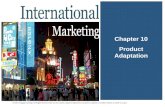 Chapter 10 Product Adaptation