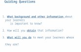 Guiding Questions