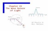 Chapter 24 The Wave Nature of Light