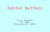 Editor Buffers