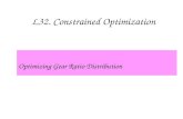 L32. Constrained Optimization
