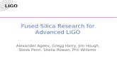 Fused Silica Research for Advanced LIGO