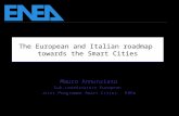 The  European  and Italian  roadmap towards  the Smart  C ities