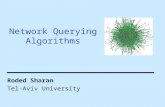 Network Querying Algorithms