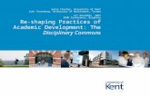 Re-shaping Practices of Academic Development: The  Disciplinary Commons