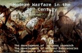 Modern Warfare in the 20 th  Century