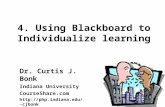 4. Using Blackboard to Individualize learning