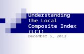 Understanding the Local Composite Index (LCI)