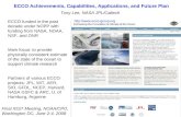 ECCO Achievements, Capabilities, Applications, and Future Plan