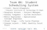 Team 06: Student Scheduling System
