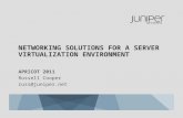Networking Solutions  for  A Server Virtualization Environment
