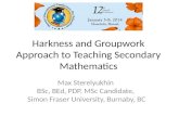 Harkness and Groupwork Approach to Teaching Secondary Mathematics