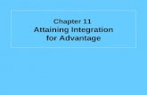 Chapter 11 Attaining Integration for Advantage