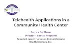 Telehealth Applications in a Community Health Center