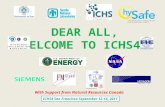 DEAR ALL, WELCOME TO ICHS4!