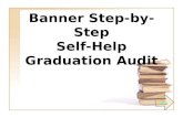 Banner Step-by-Step Self-Help Graduation Audit