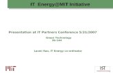 IT  Energy@MIT Initiative