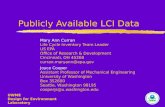 Publicly Available LCI Data
