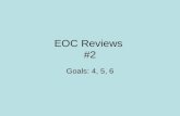 EOC Reviews  #2