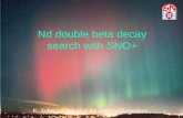 Nd double beta decay  search with SNO+