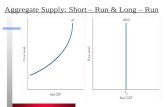 Aggregate Supply: Short – Run & Long – Run