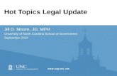 Hot Topics Legal Update