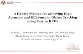 A Hybrid Method for achieving High Accuracy and Efficiency in Object Tracking using Passive RFID