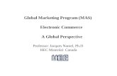 Global Marketing Program (MAS)        Electronic Commerce        A Global Perspective