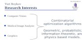 Yuri Boykov Research Interests
