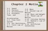 Chapter 2 Motion