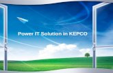 Power IT Solution in KEPCO