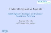Federal Legislative Update