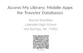 Access My Library : Mobile Apps for Traveler Databases