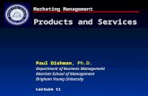 Marketing Management Products and Services