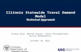 Illinois Statewide Travel Demand Model Technical Approach
