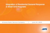 Integration of Residential Demand Response & Smart Grid Programs