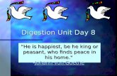Digestion Unit Day 8
