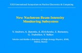 New Nuclotron Beam Intensity  Monitoring Subsystem