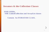 Iterators & the Collection Classes