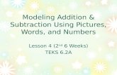 Modeling Addition & Subtraction Using Pictures, Words, and Numbers