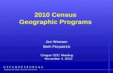 2010 Census  Geographic Programs