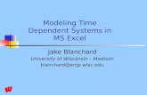 Modeling Time Dependent Systems in MS Excel