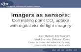 Imagers as sensors: Correlating plant CO 2  uptake with digital visible-light imagery