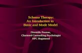 Schema Therapy: An Introduction to   Basic and Mode Model